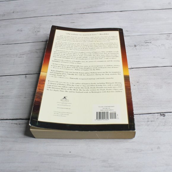 A Time to Dance Paperback Book by Karen Kingsbury Women of Faith - Picture 4 of 4
